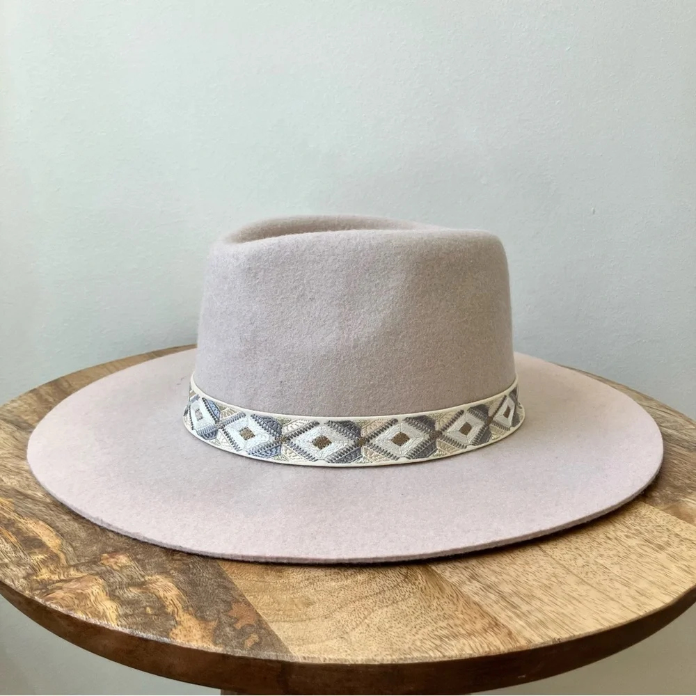Lucky Brand | Wool Wide Brim Boho Western Hat